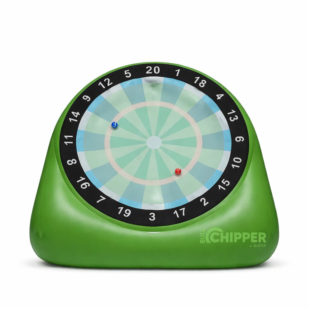 Bull Chipper giant inflatable golf darts game
