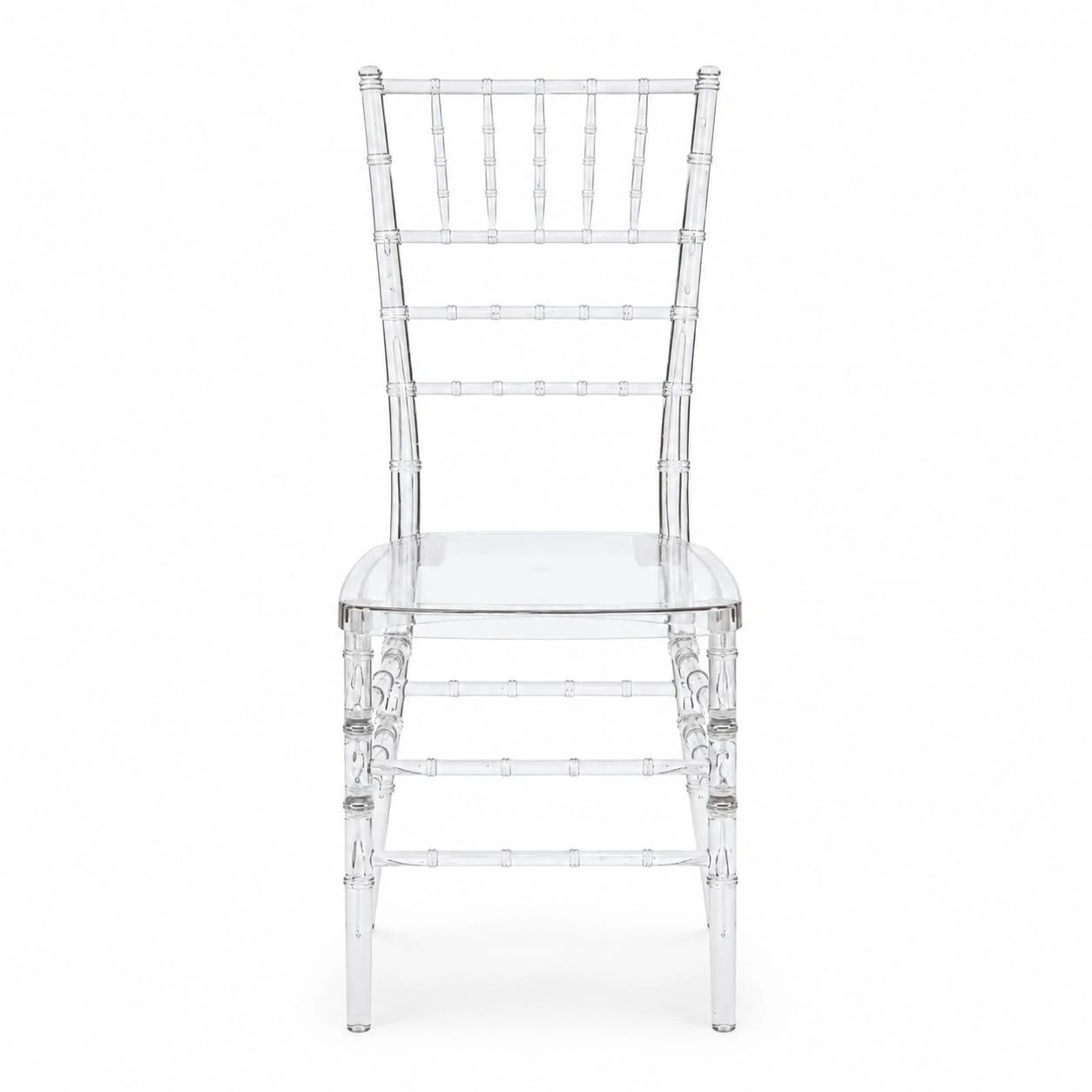 Clear Chiavari chair rental for intimate weddings in Hamilton