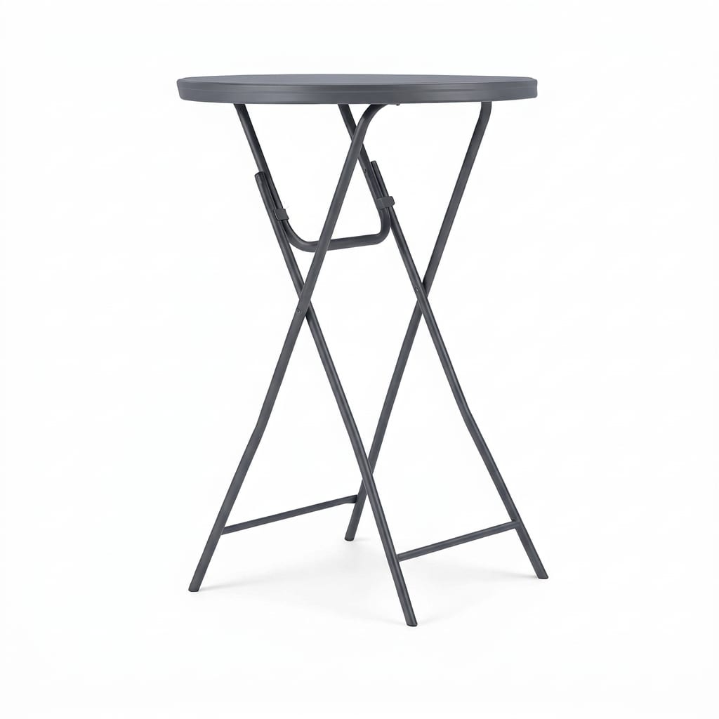 Thirty-two inch round cocktail high-top table for events in Hamilton