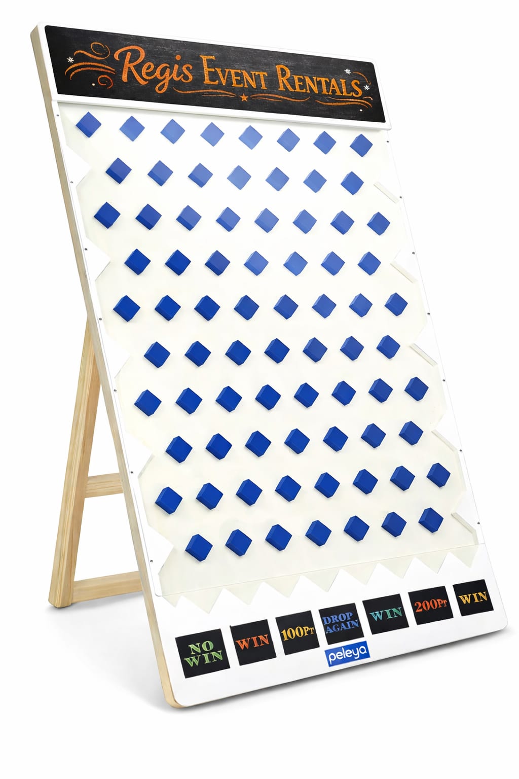 Drop to Win Plinko-style prize game for parties and community events