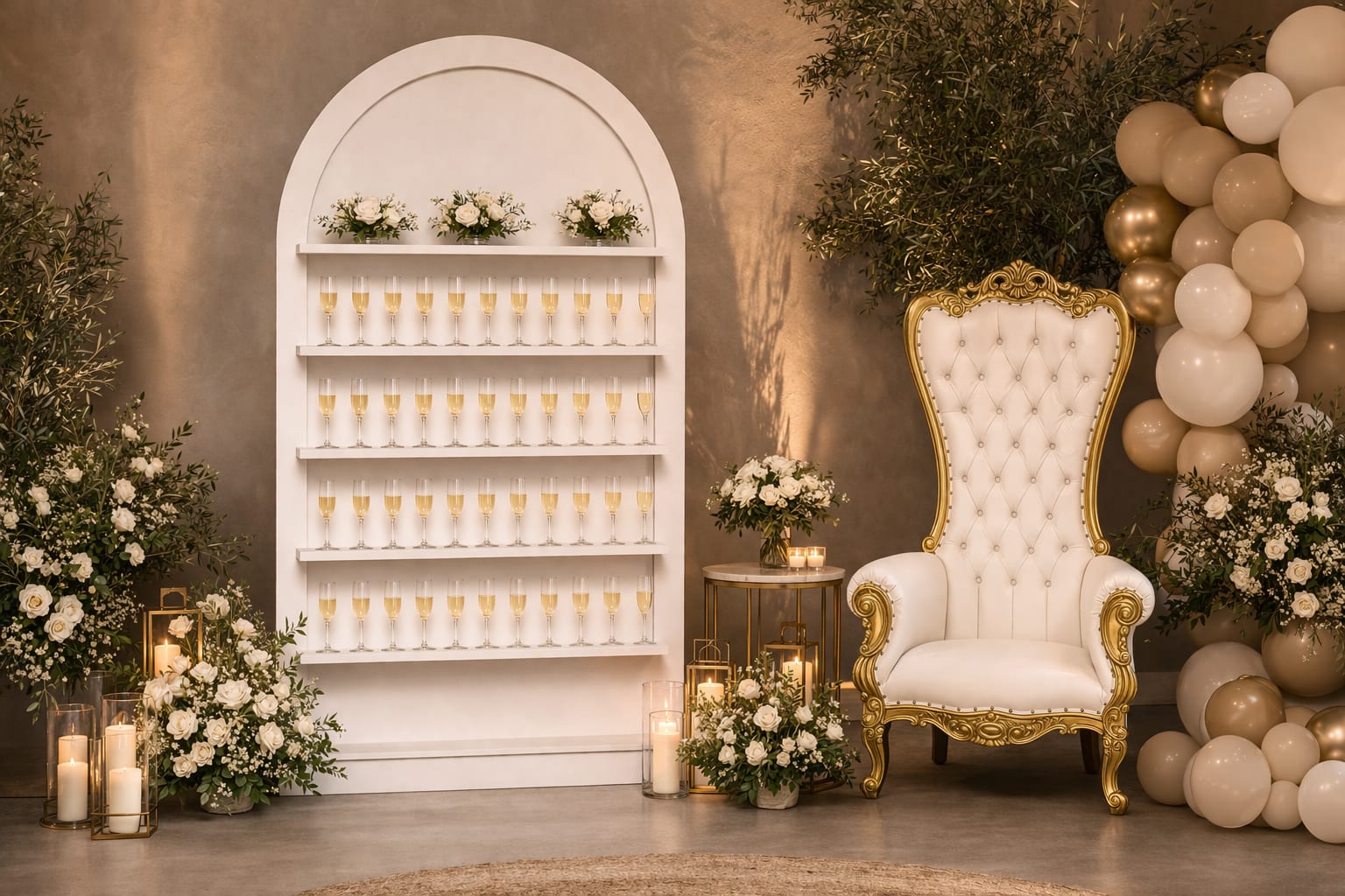 Event decor pieces for weddings and parties