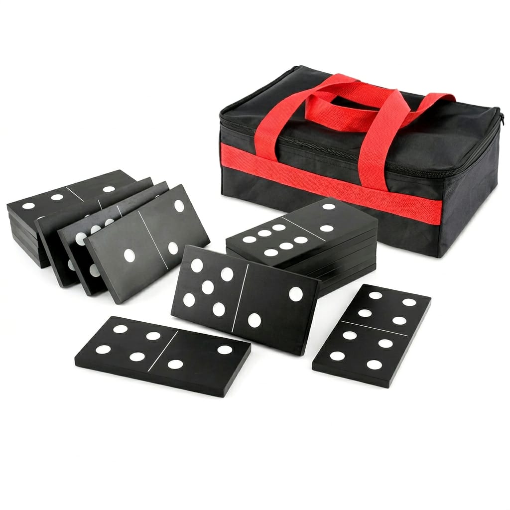 Giant dominoes set with carrying bag