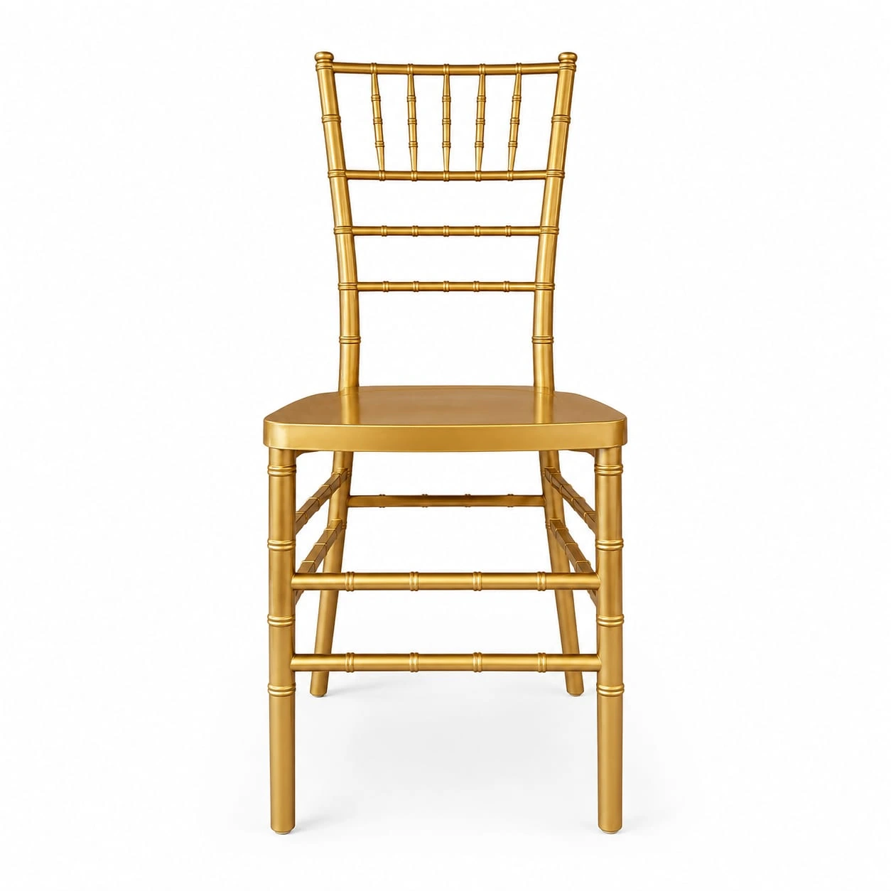 Gold Chiavari chair rental for intimate weddings in Hamilton