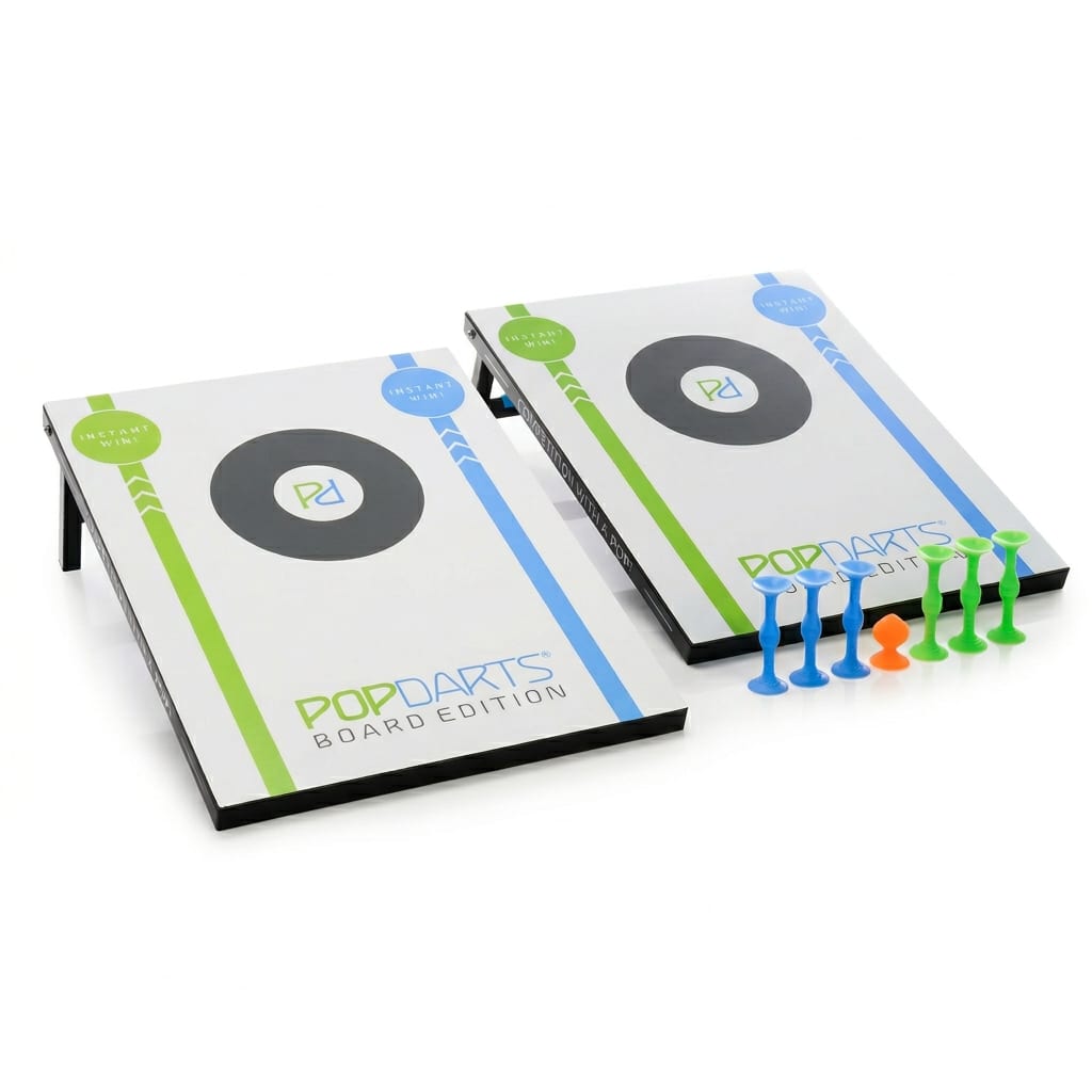 Pop darts suction target game for parties