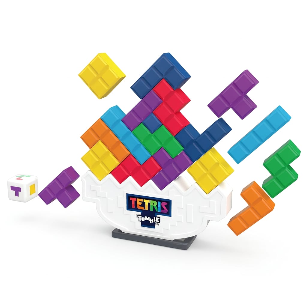 Tetris Tumble colorful block-stacking game